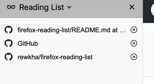 Reading List Micro