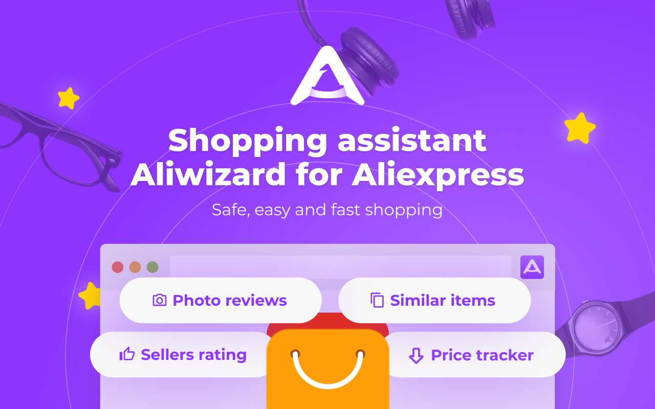 AliWizard shopping assistant for Aliexpress