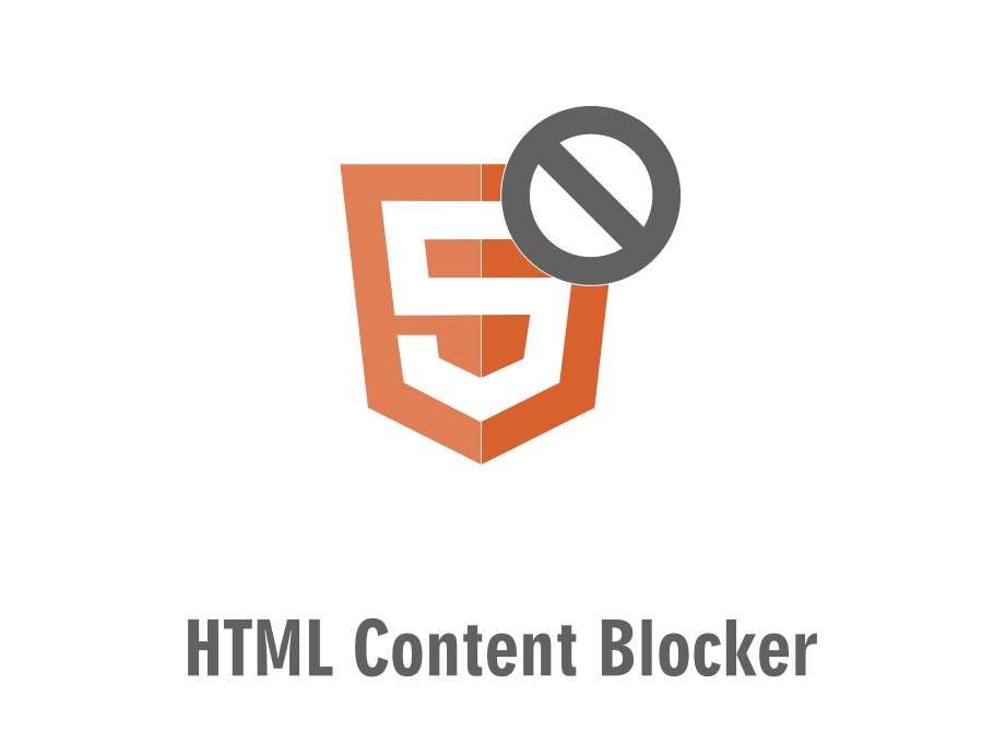 HTML Content Blocker