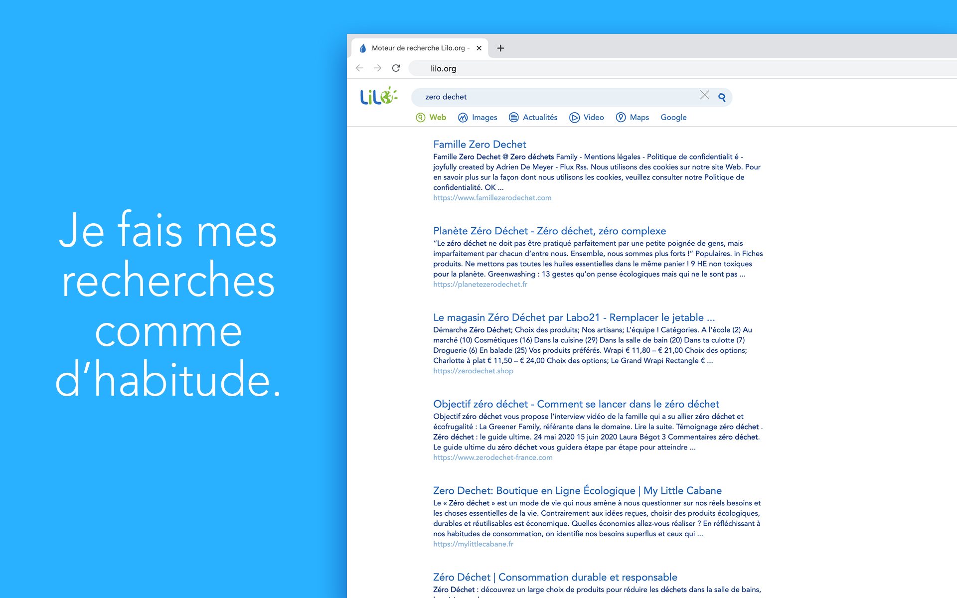 Lilo - Search engine
