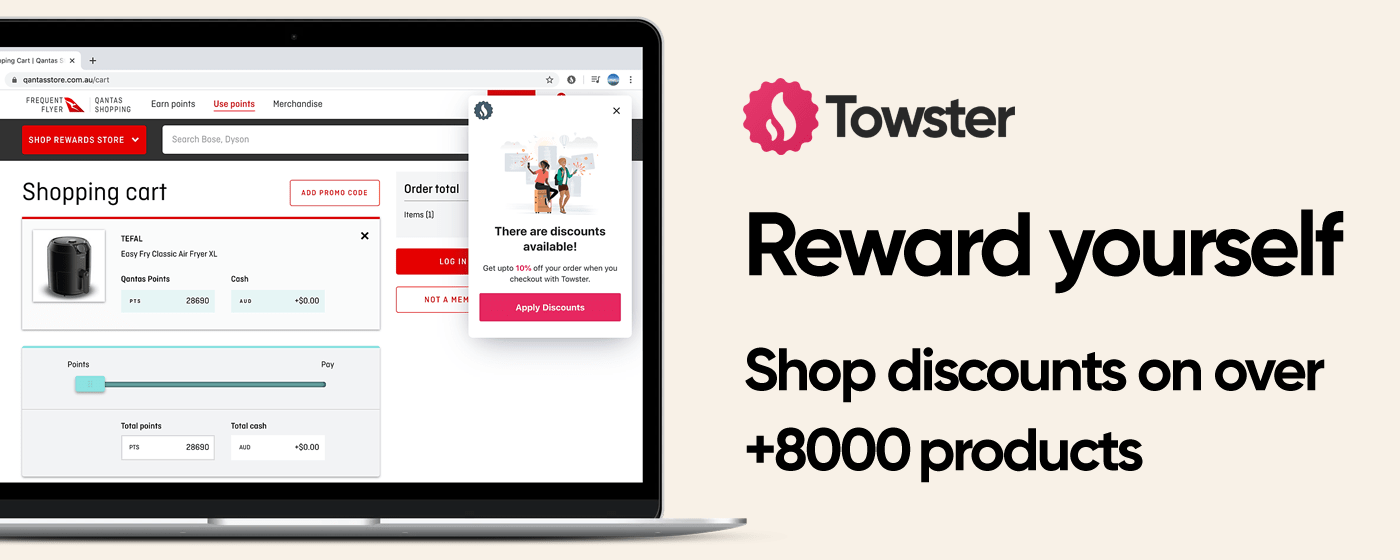 Towster - Reward yourself