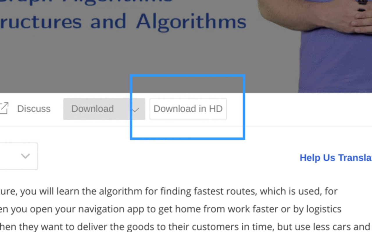 Coursera HD Video Downloader promo image