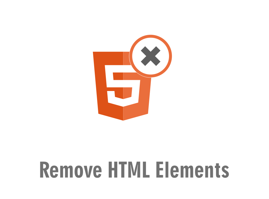 Remove HTML Elements