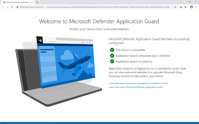Application Guard Extension