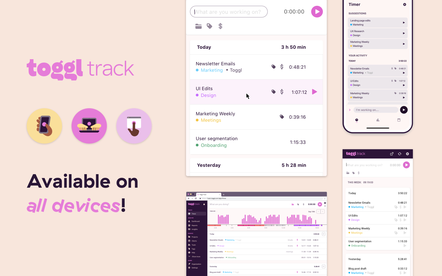 Toggl Track: Productivity & Time Tracker