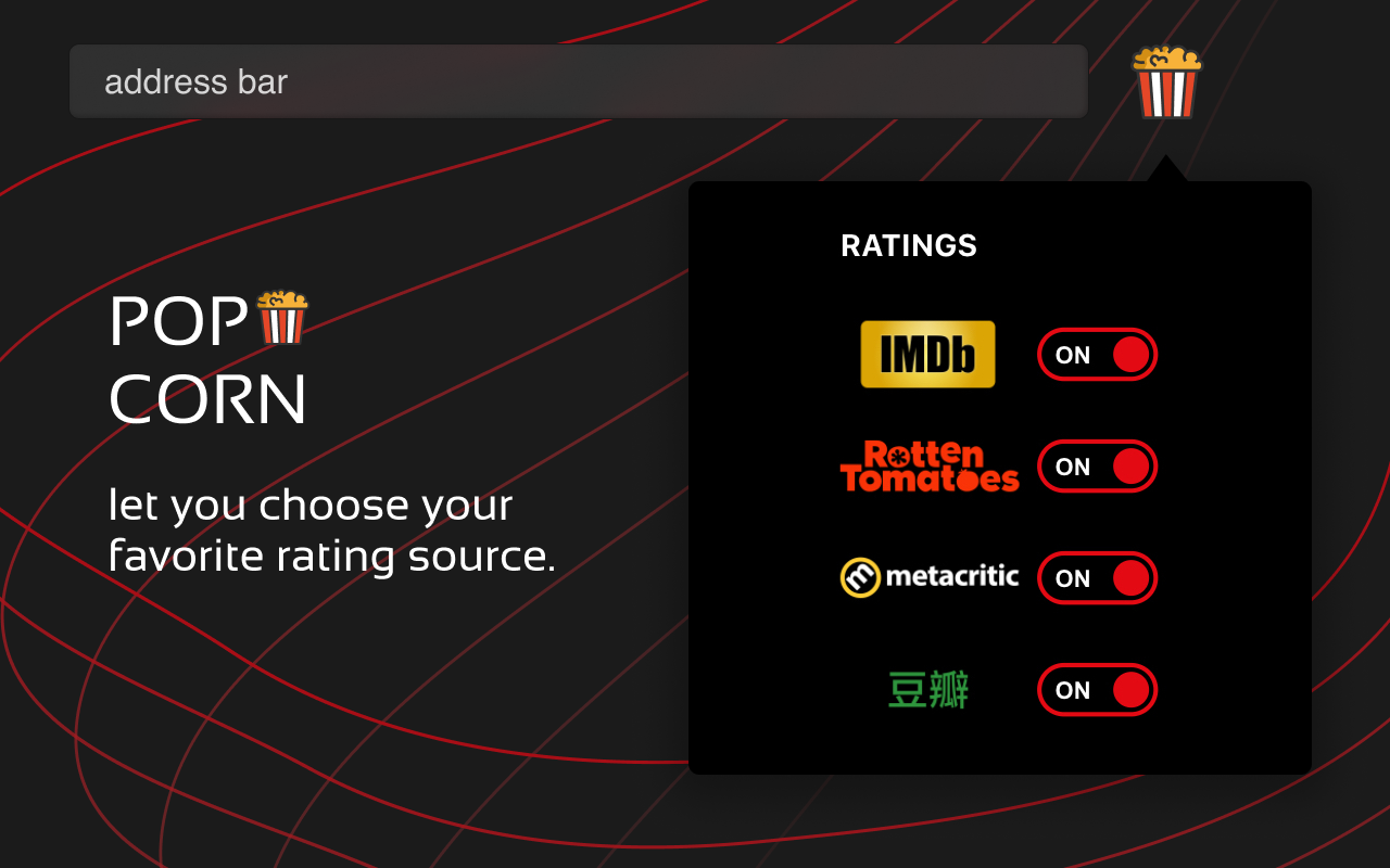 Popcorn - Ratings for Netflix