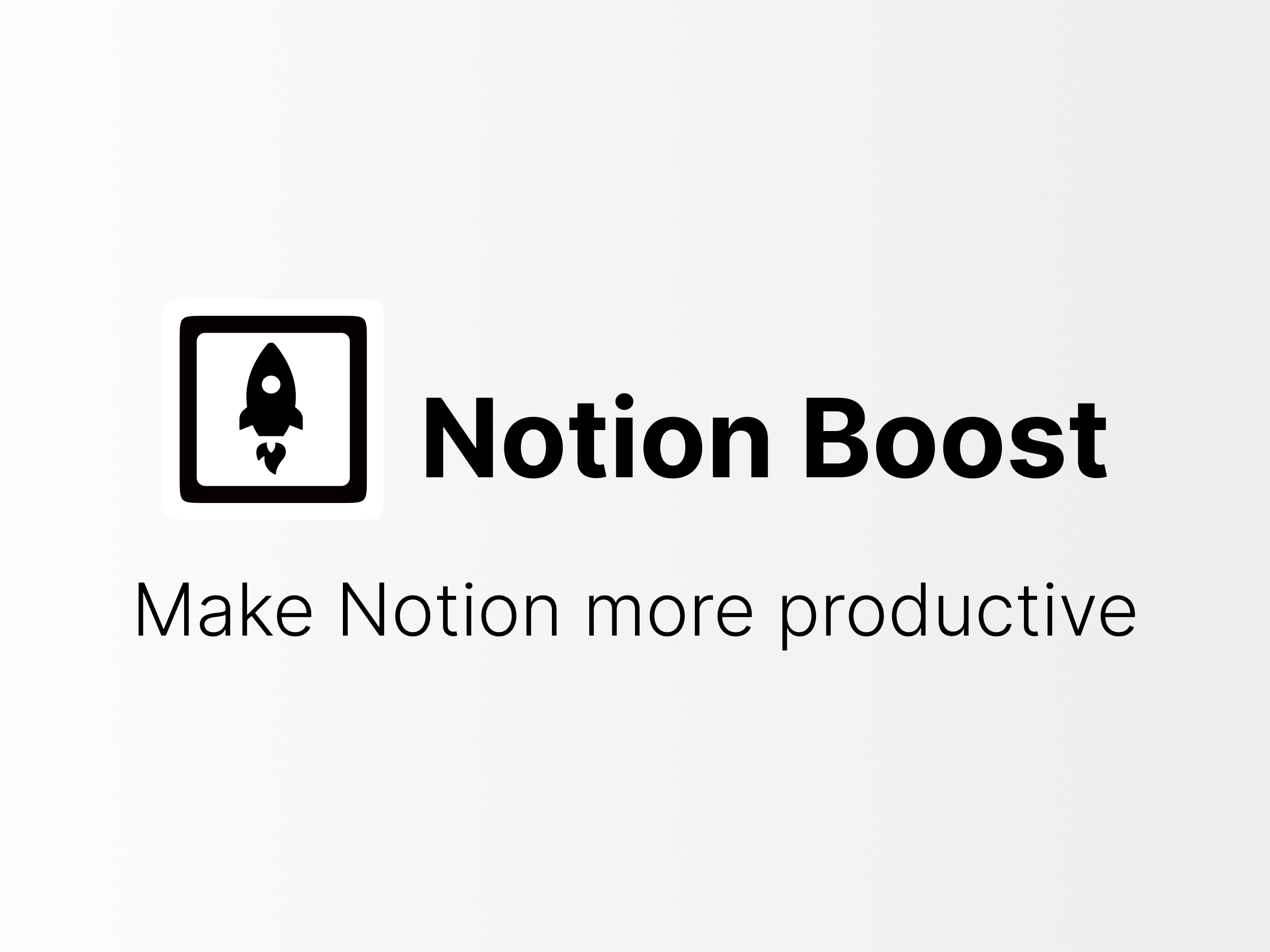 Notion Boost