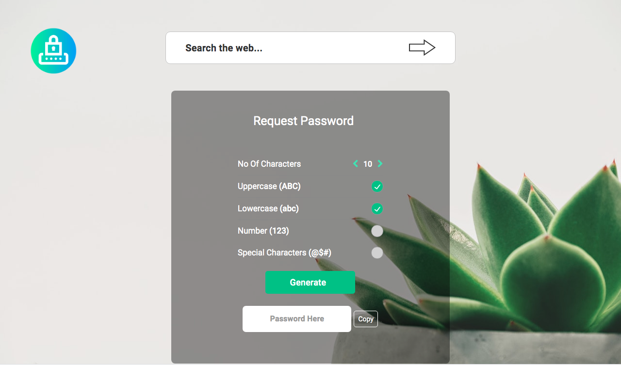 Request Password