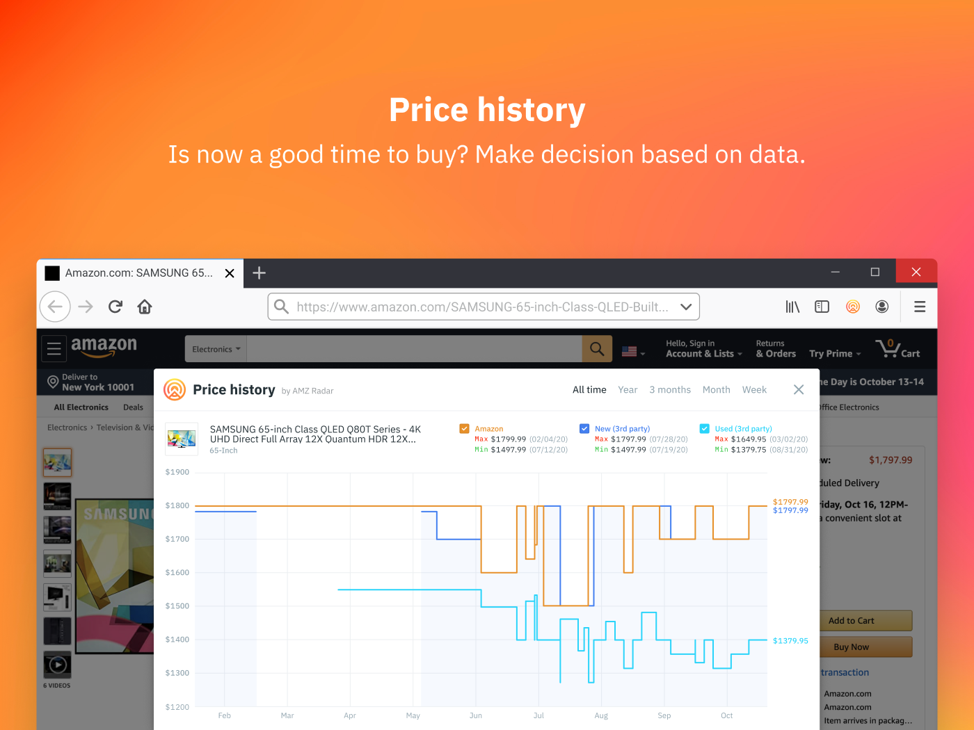 AMZ Radar — Amazon price tracker