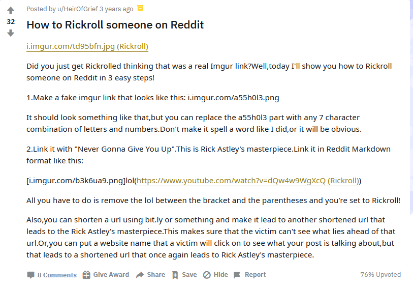 Anti-Rickroll