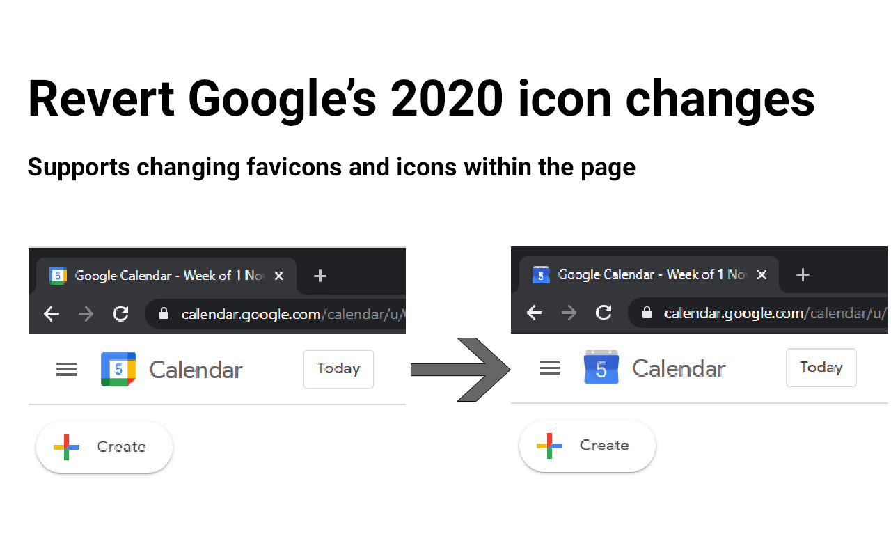 Classic Google Icons