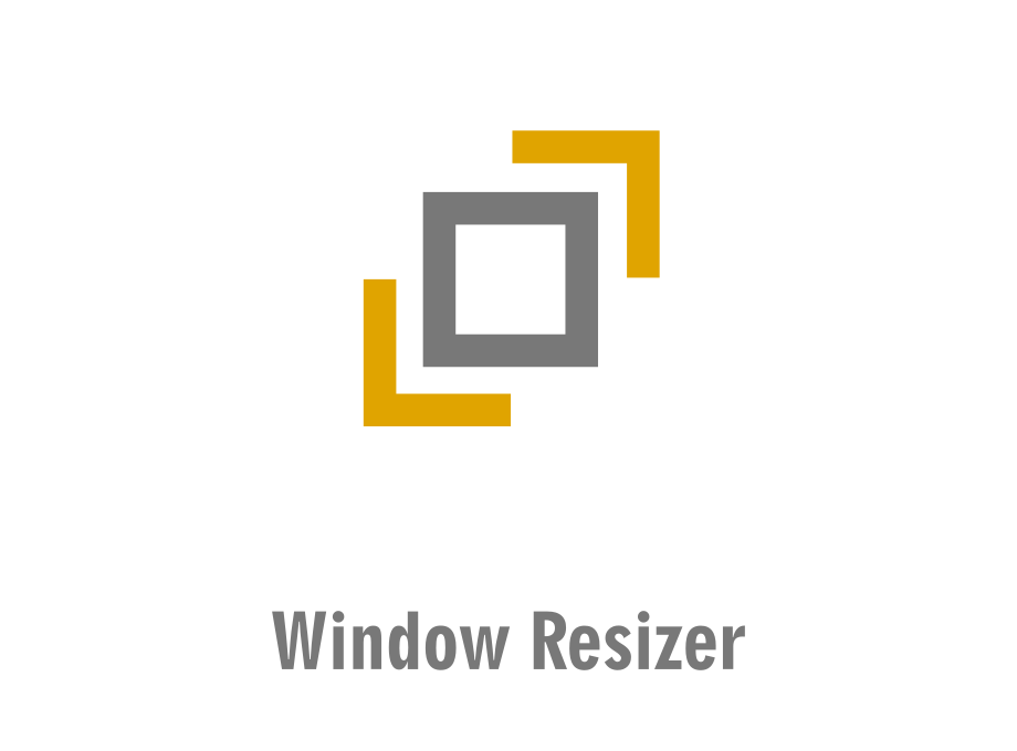 Window Resizer