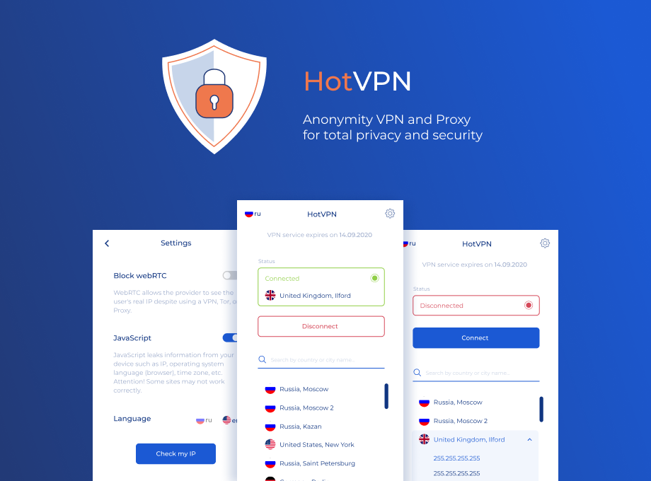 HotVPN - Private anonymity VPN and Proxy promo image