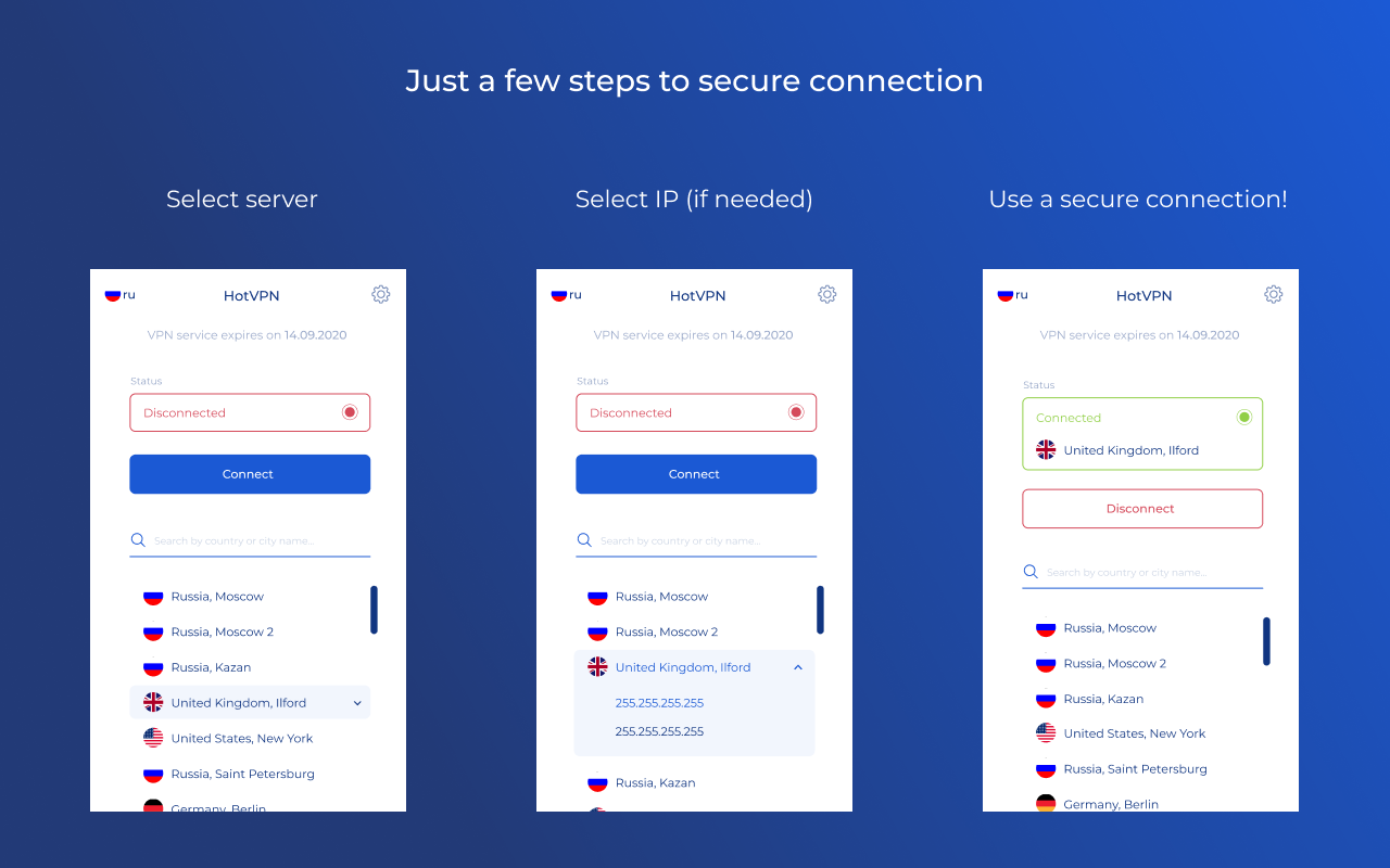 HotVPN - Private anonymity VPN and Proxy