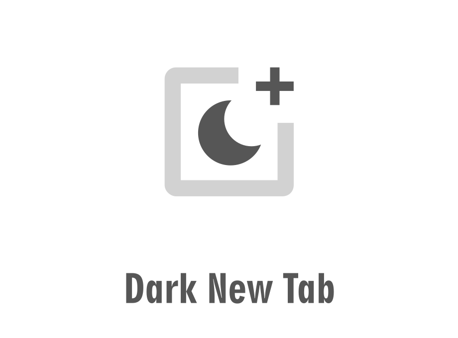 Dark New Tab promo image