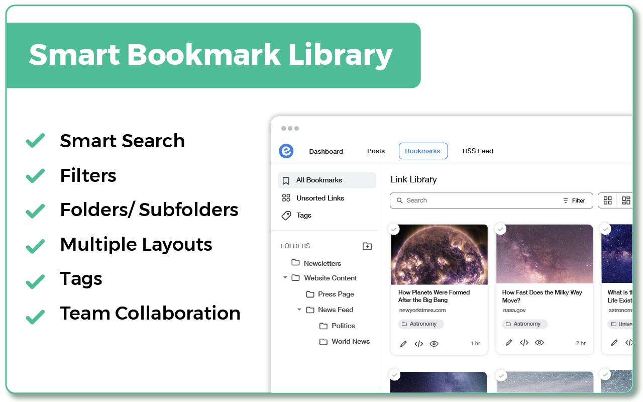 Elink - Bookmark Manager