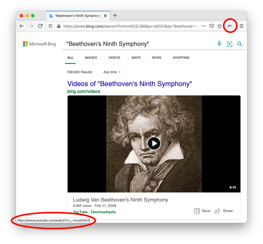 Bing Video Helper promo image