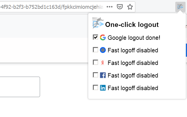 One-click logout promo image