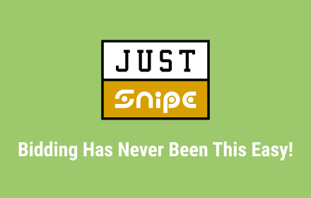 JustSnipe eBay Auction Sniper
