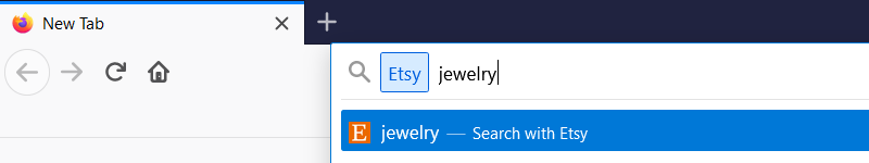 Etsy Search Engine Shortcut