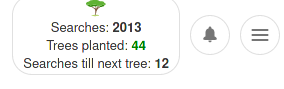 Ecosia Count Trees