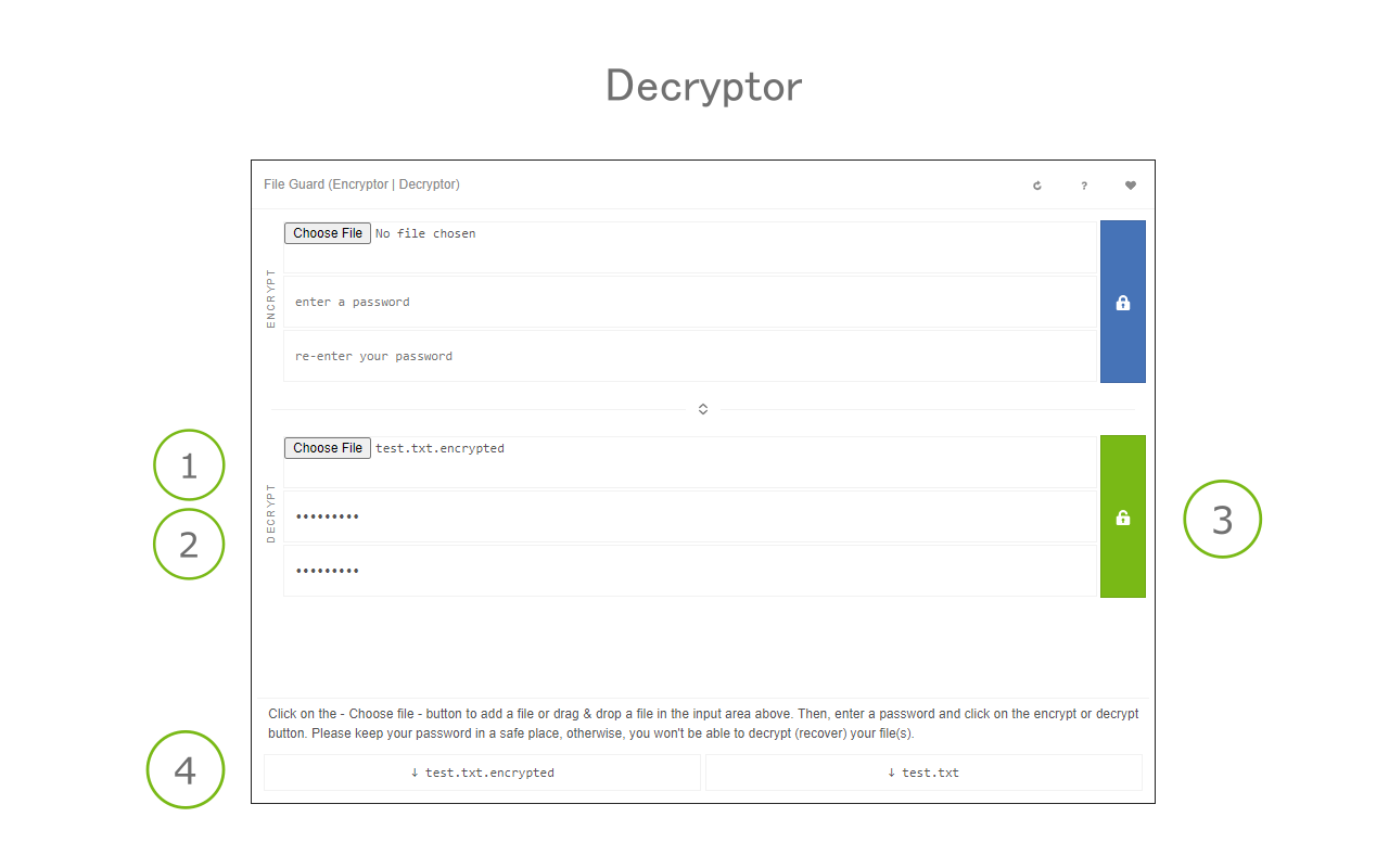 File Guard (Encryptor | Decryptor)