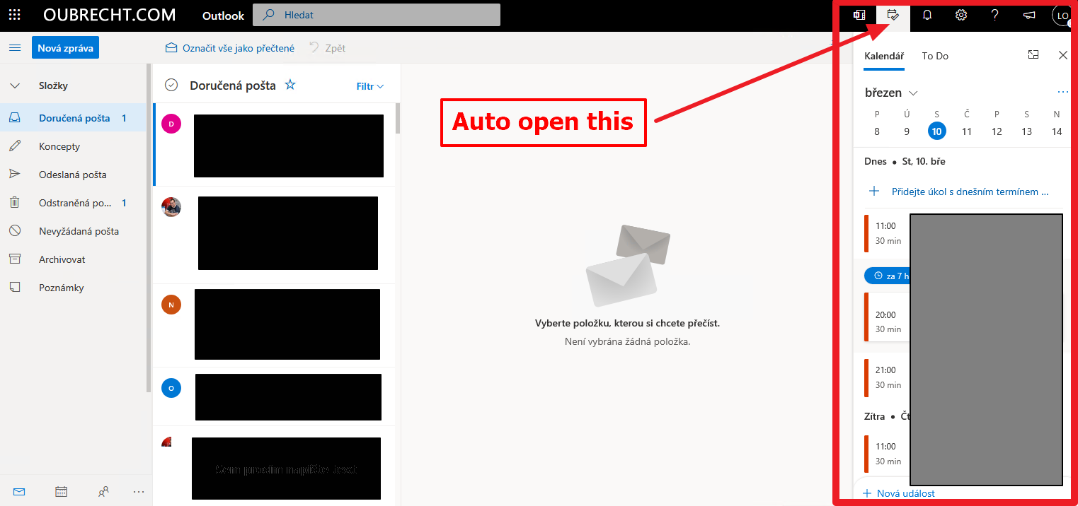 Auto My Day in Outlook 365