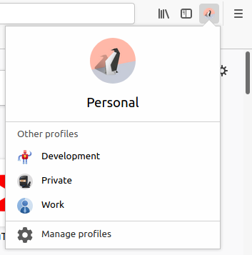 Profile Switcher for Firefox