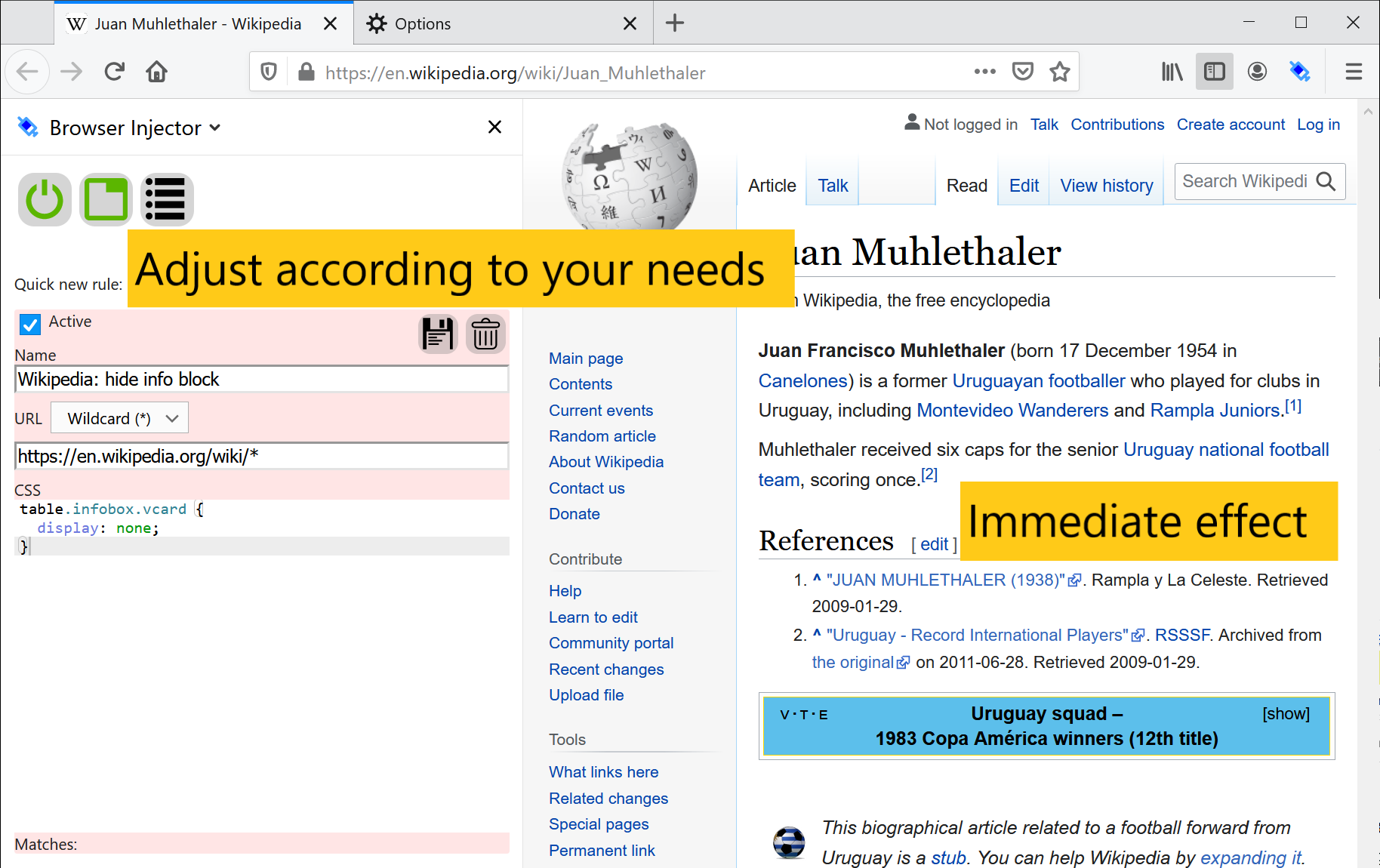 Browser Injector