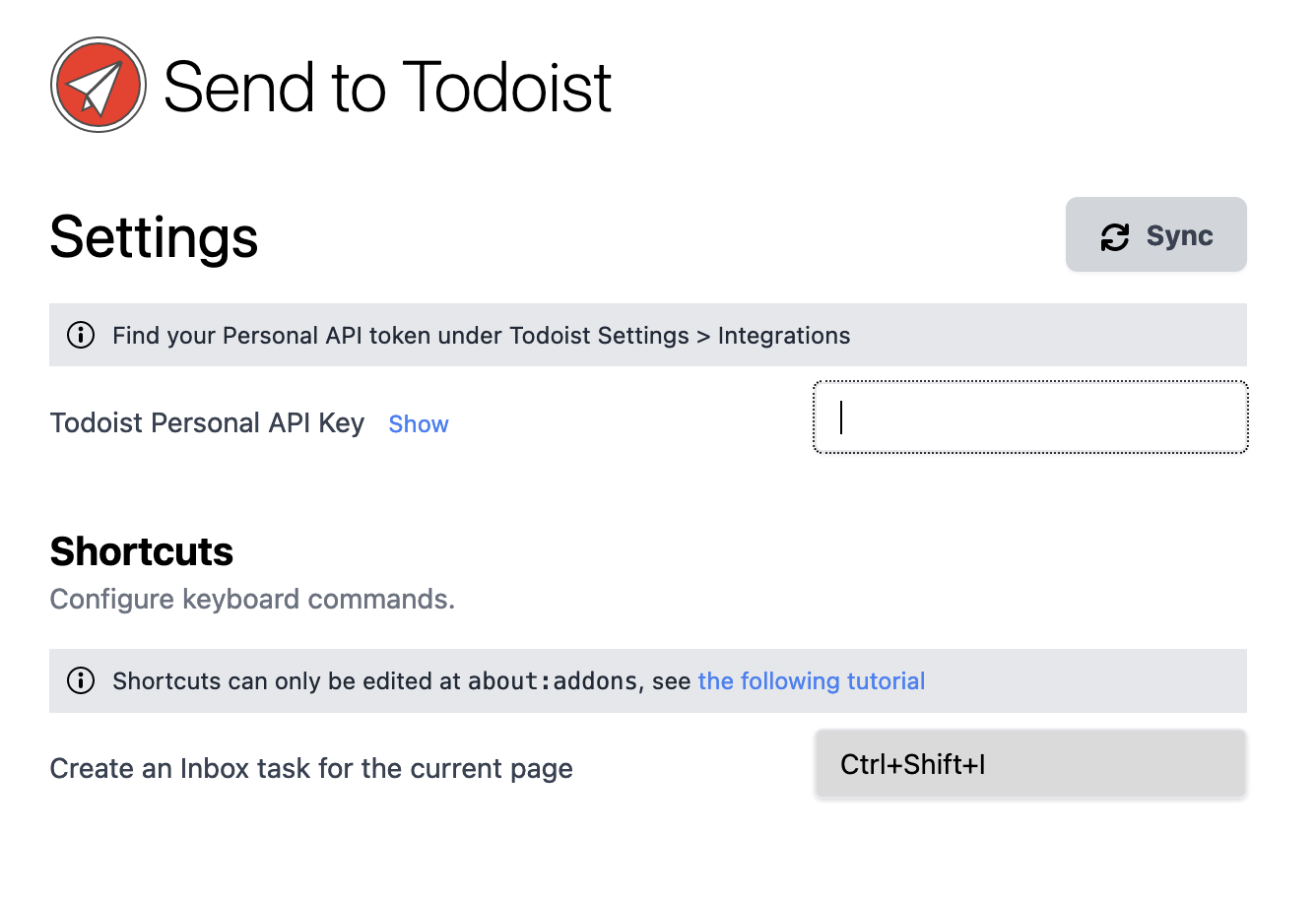 Send to Todoist