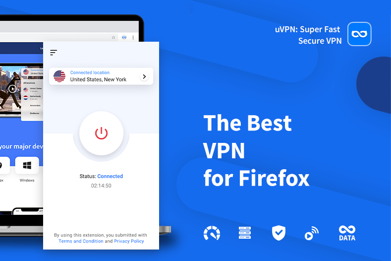 Hvordan legger jeg til en VPN -enhet til Firefox?