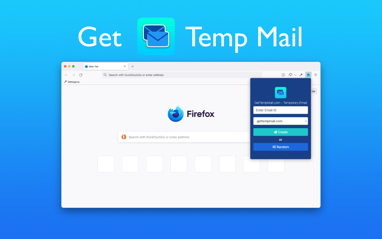 GetTempMail.com - Temporary Email