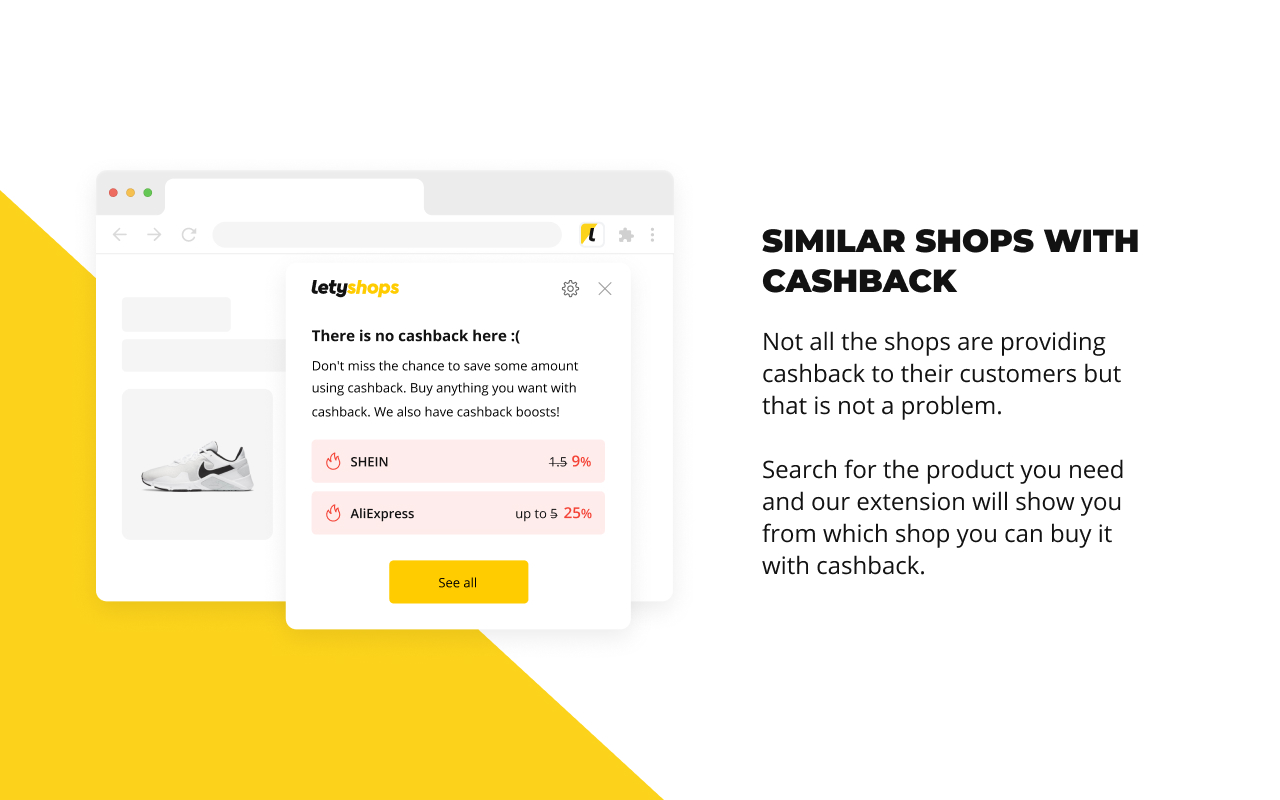 LetyShops — cashback service
