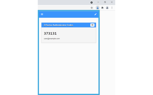 2FA Authenticator in Browser