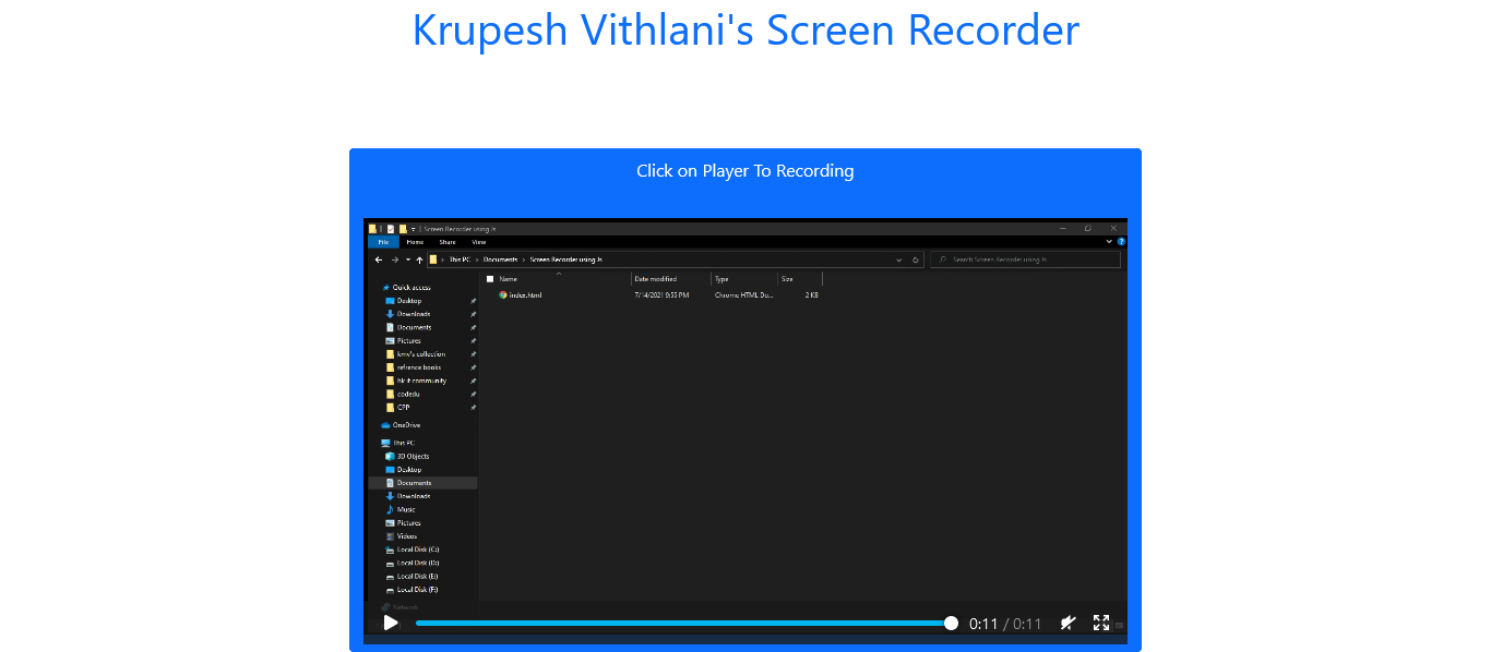 Krupesh's Screen Recorder v1.0.0 Best extensions for Firefox