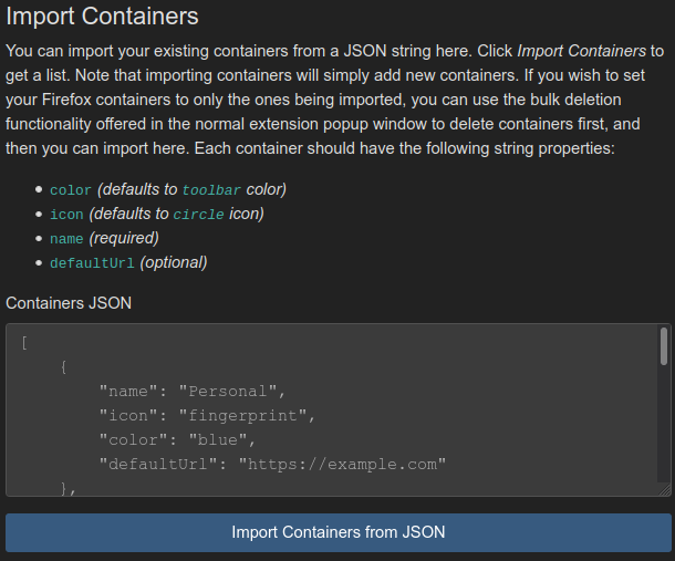 Containers Helper