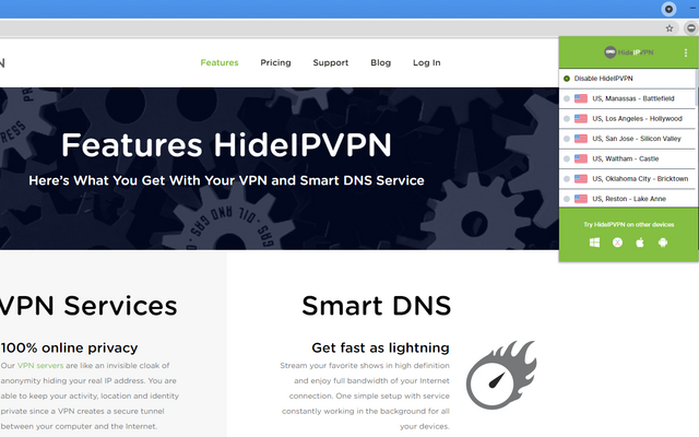 HideIPVPN: VPN & Proxy service