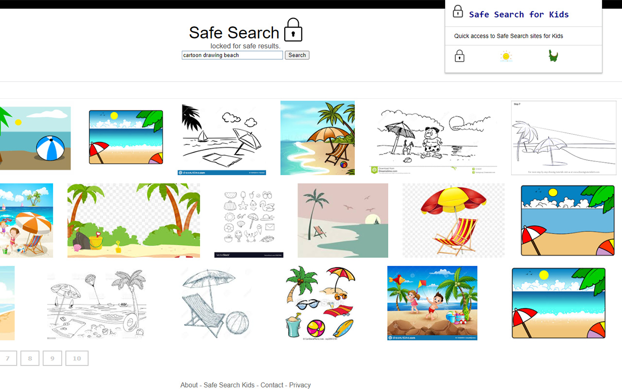 Safe Search Engine Kids promo image