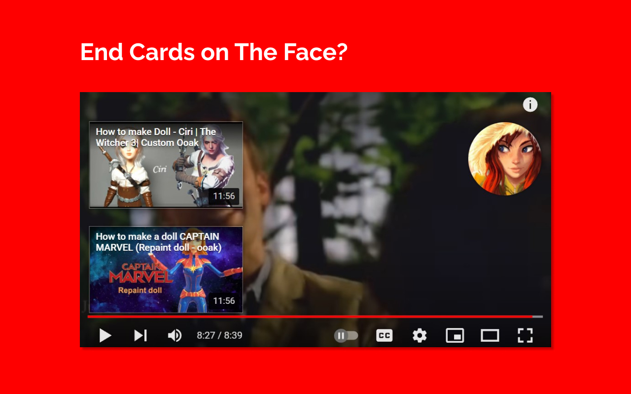 Hide YouTube End Cards