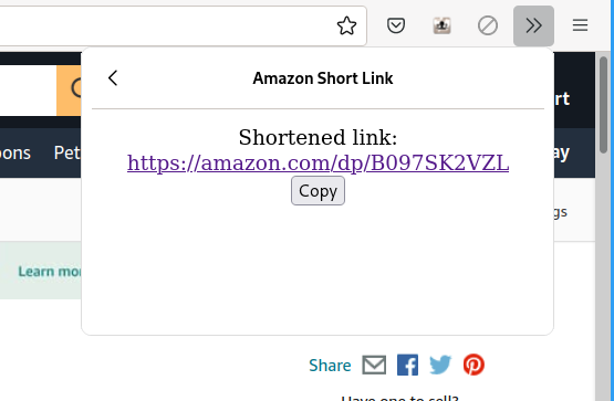 Amazon Link Shortener