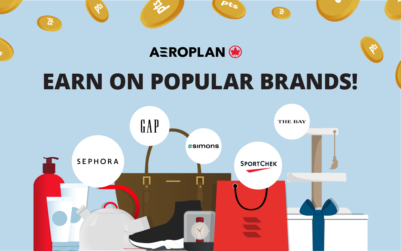 Aeroplan Shopping Button