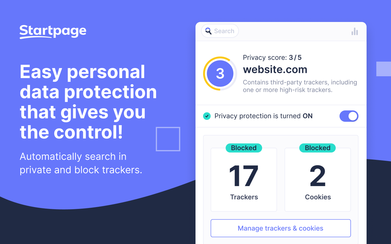 Startpage Privacy Protection