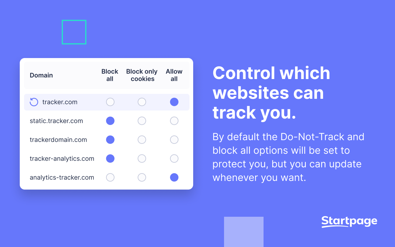 Startpage Privacy Protection