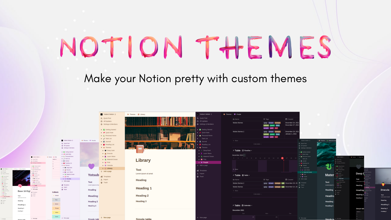 Notion Themes