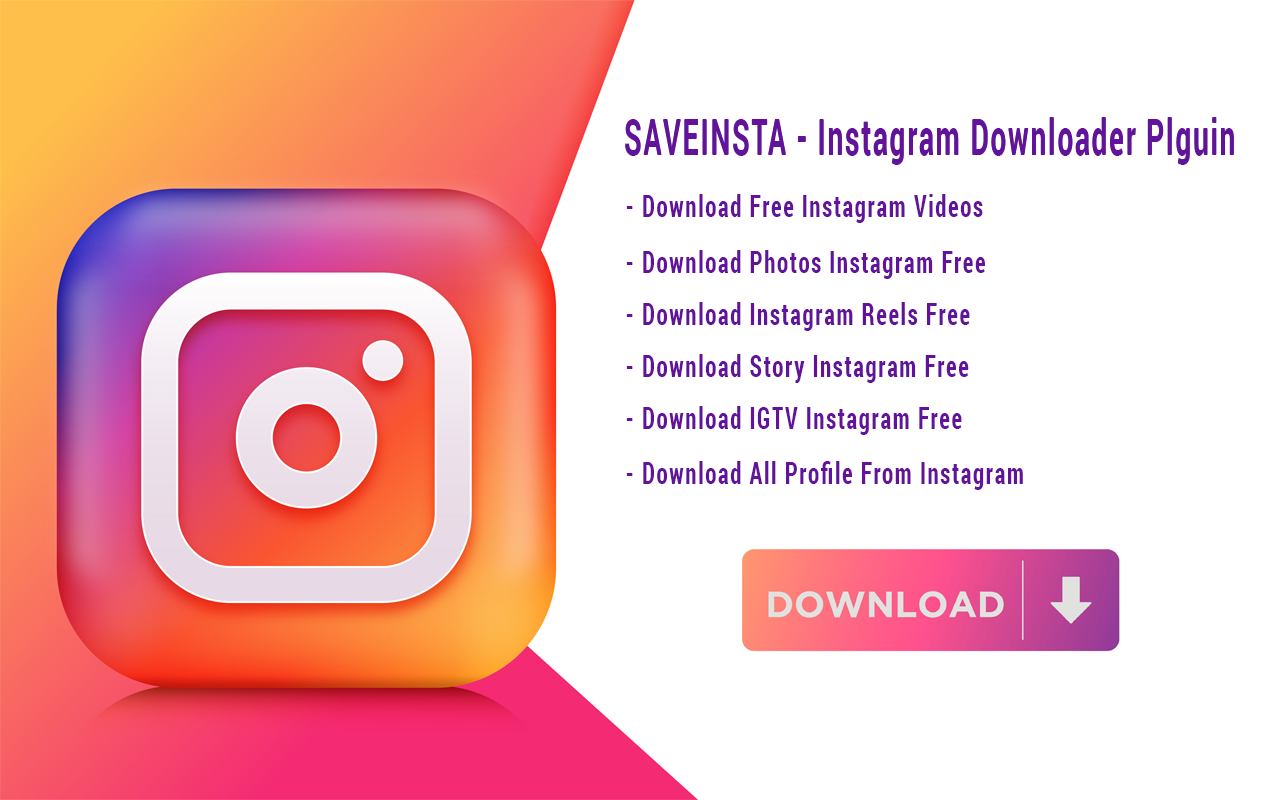 SaveInsta: Instagram Downloader promo image