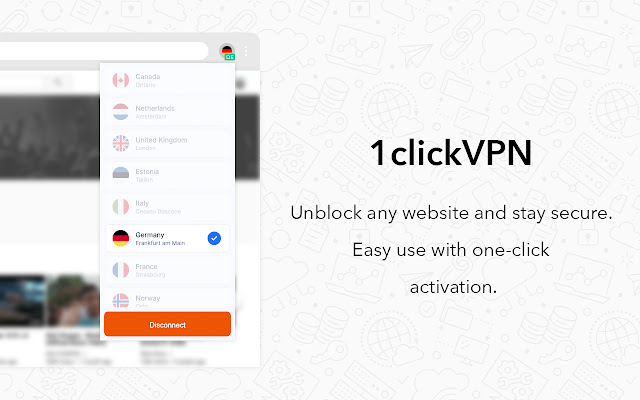 1clickVPN - Secure and Free VPN