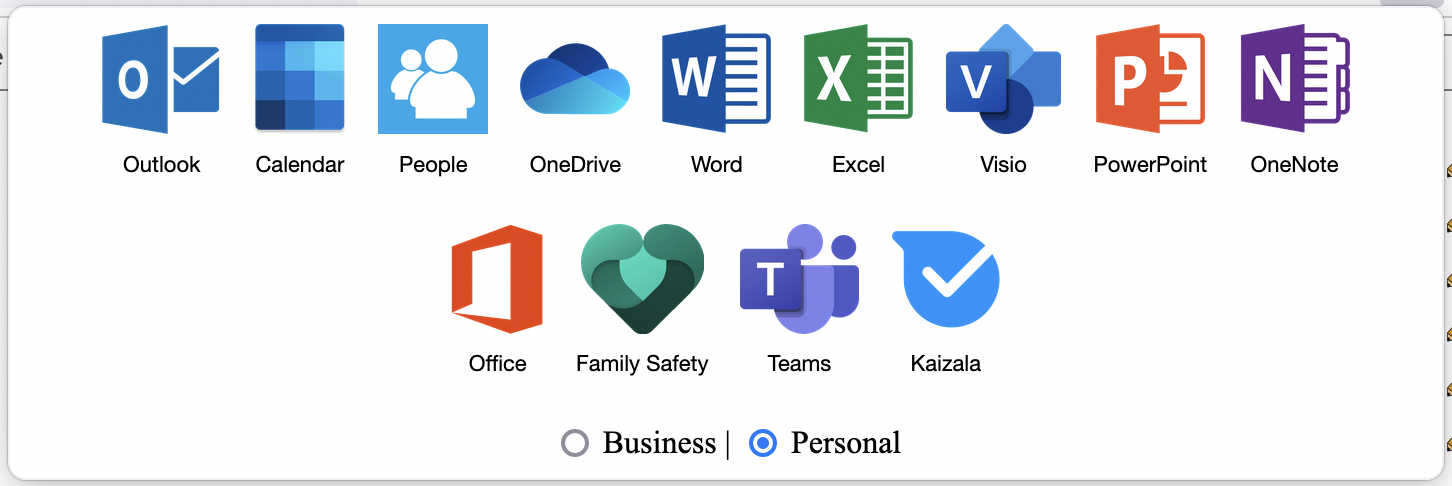 MS Office 365 Apps