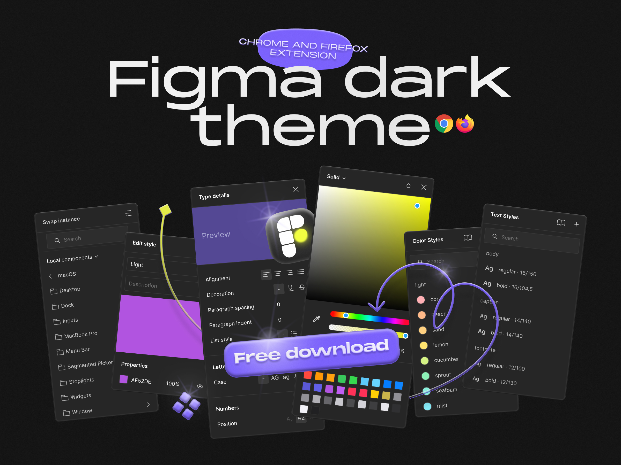 Figma Dark Theme