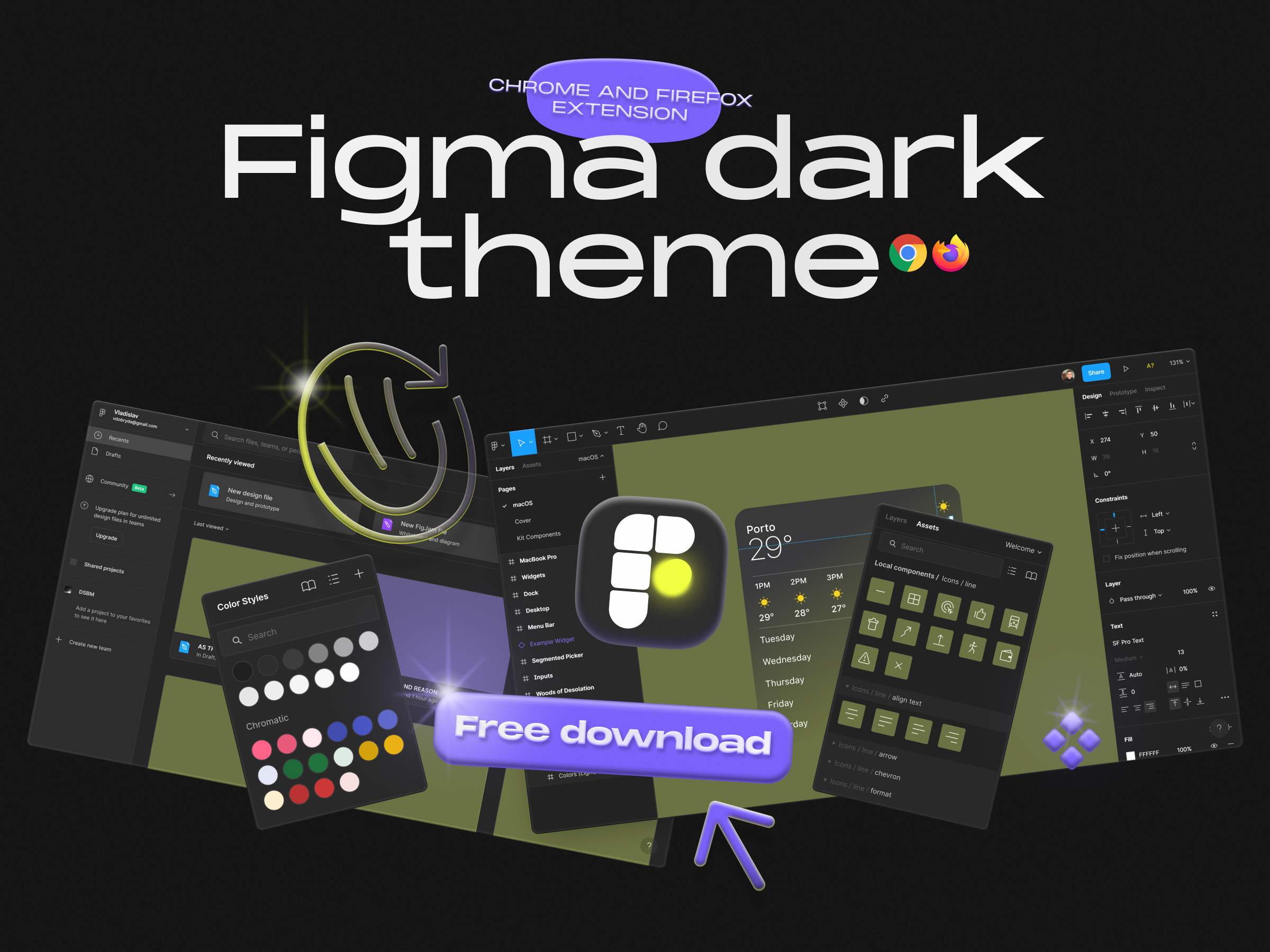 Figma Dark Theme