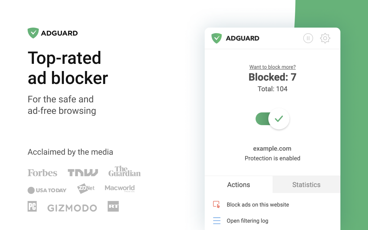 AdGuard — adblock&privacidade na App Store